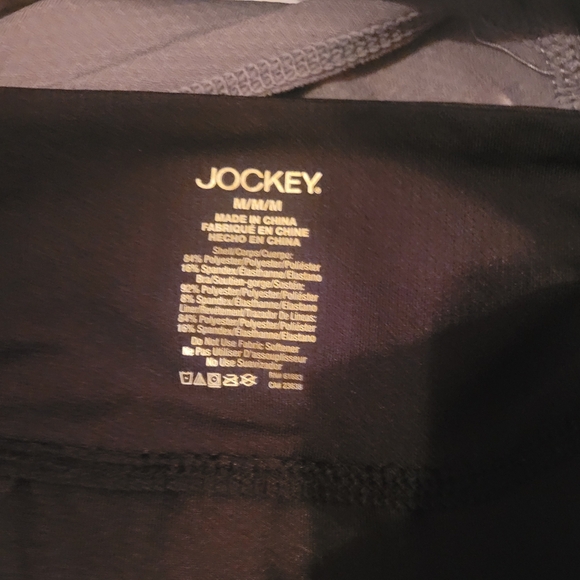 Jockey Gray and Black Layered Crossback Tank With Built In Bra M - Picture 7 of 7